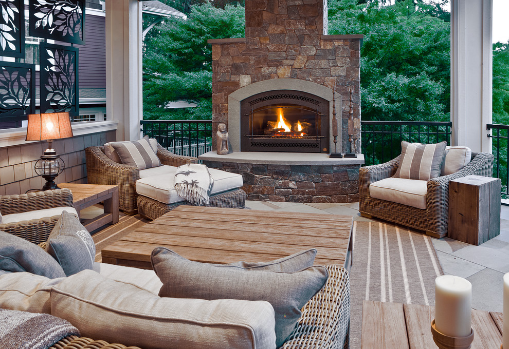 Beaver Lake Retreat by Design Guild Homes - Traditional - Deck ...
