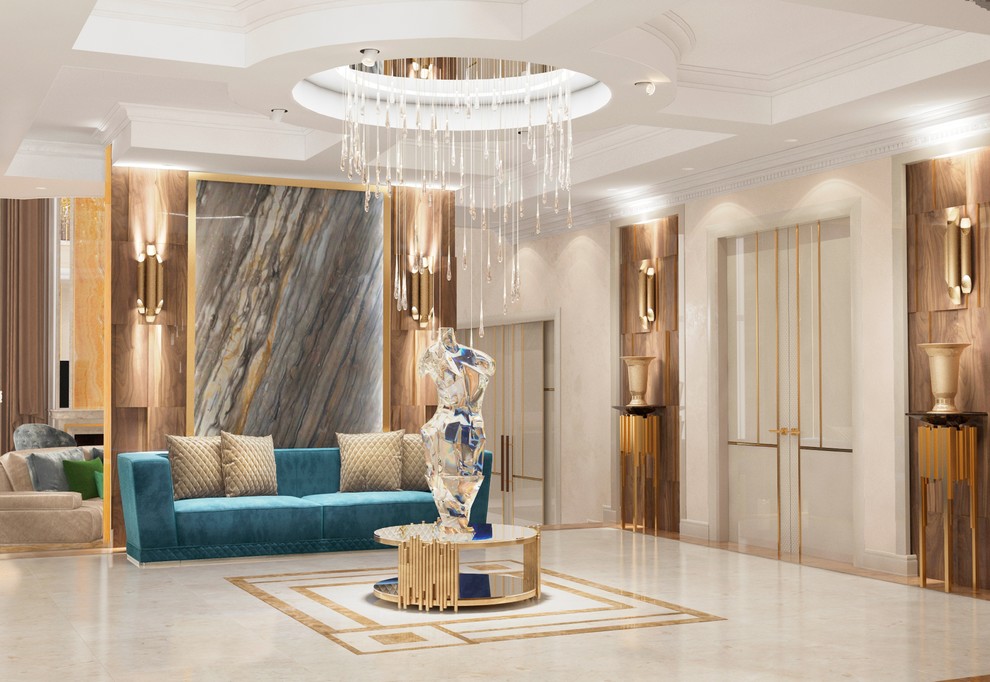 Роскошь в стилистическом разнообразии - холл