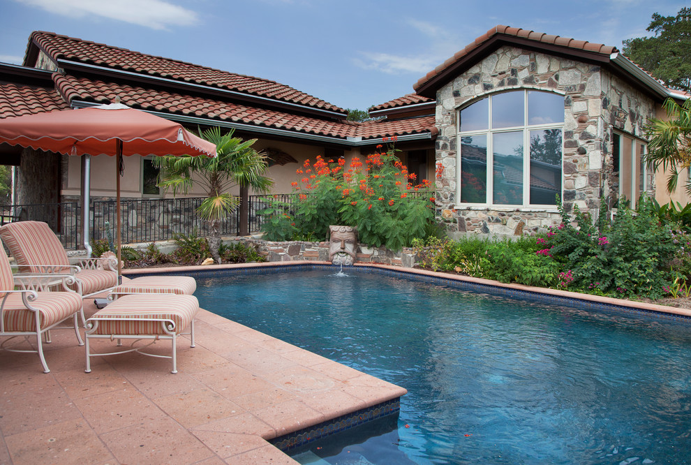 Mexican Influenced Home Near Austin, Texas