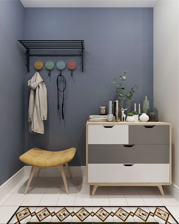 Квартира "Морской бриз" в стиле сканди 90 кв.м. в