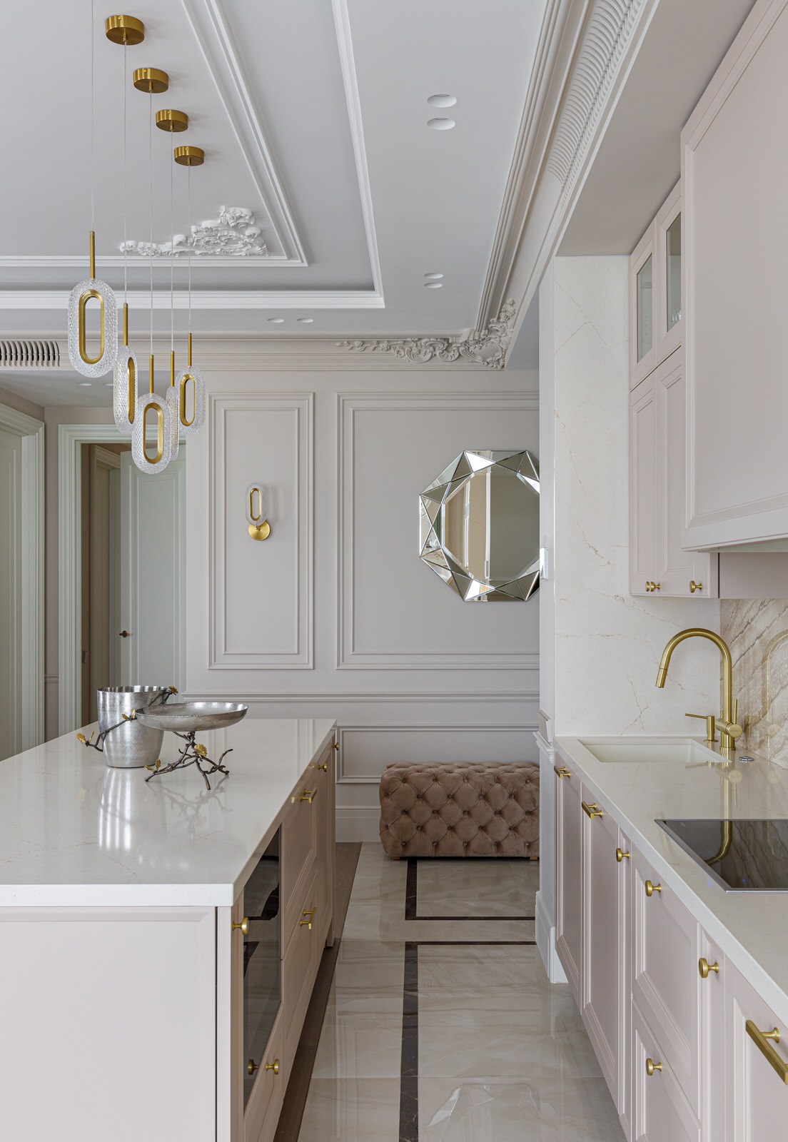 Дизайн-проект квартиры 139 м2 в ЖК "Spires"