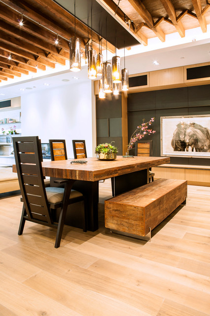 Laight Street - TriBeCa Loft minimalistisch-esszimmer