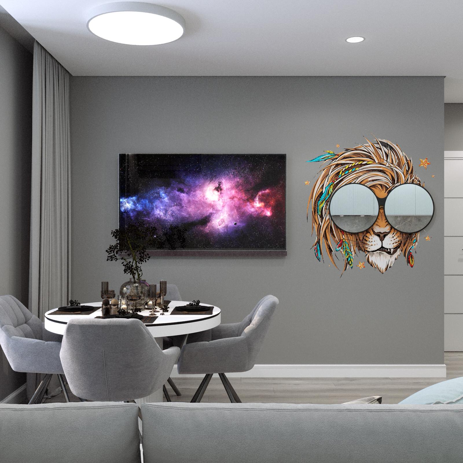 Стильный интерьер в серых тонах