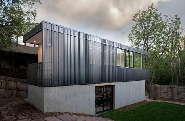 Space Pod industriel-facade