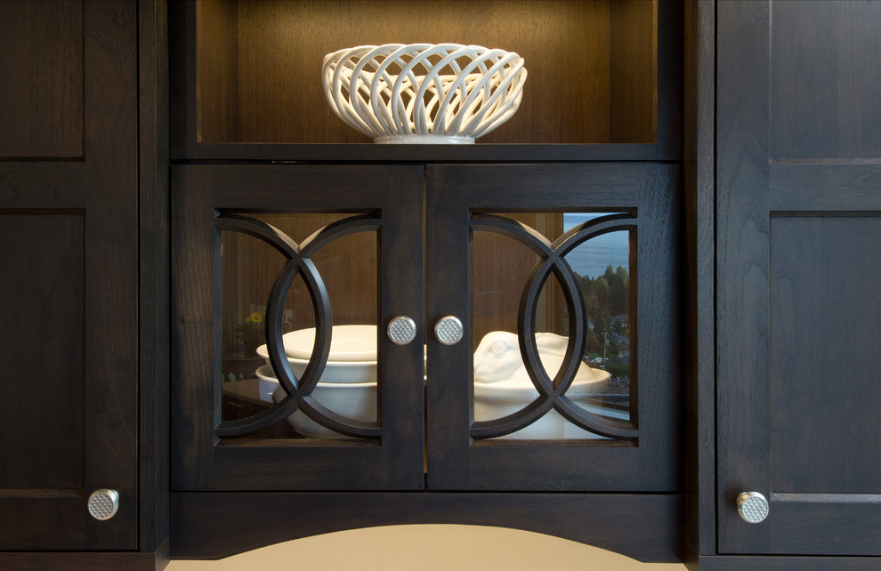 Inspiration for a transitional kitchen remodel in Seattle