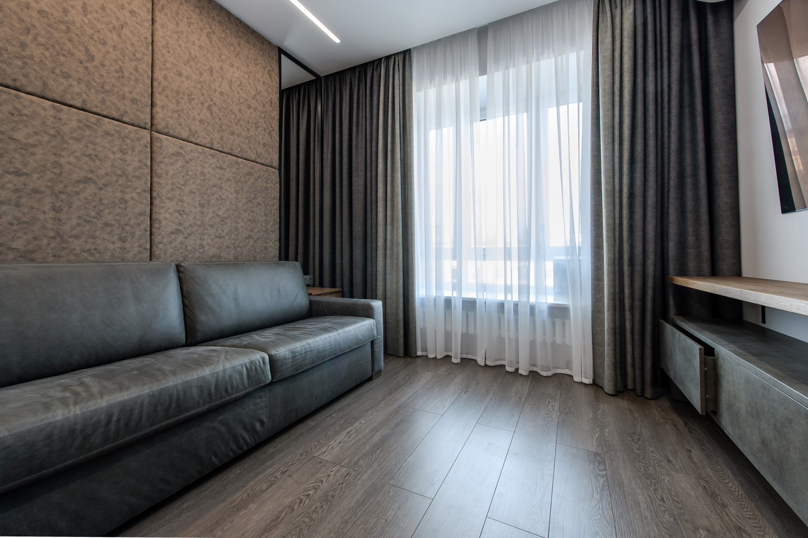 Кабинет. Дизайн проект квартиры на Петровском острове