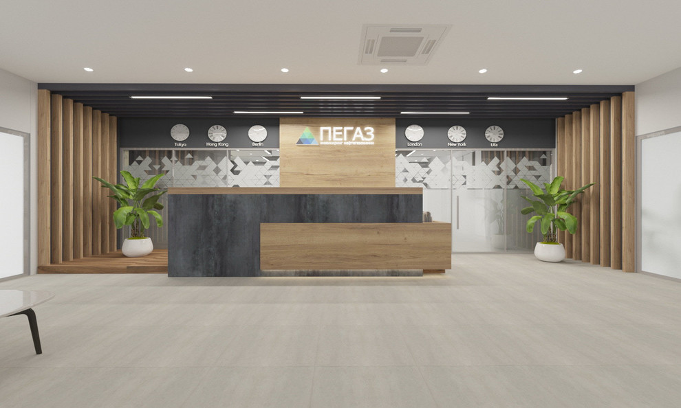 Дизайн интерьера Научно-Исследовательского и Проектного Института "ПЕГАЗ"