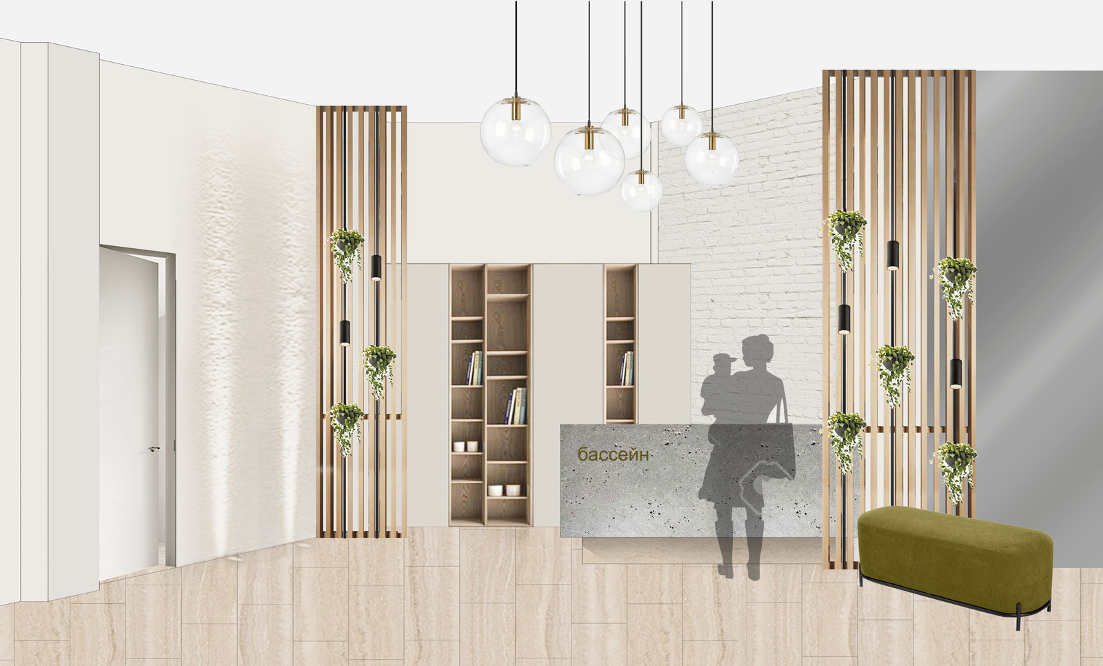 Концепция ресепшн в СПА центре