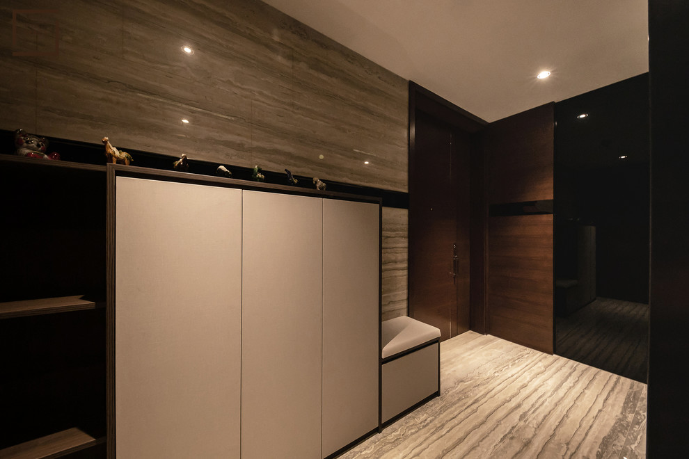 Modern foyer in Singapore.