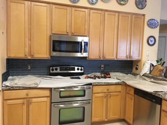 Ken's Painted Kitchen