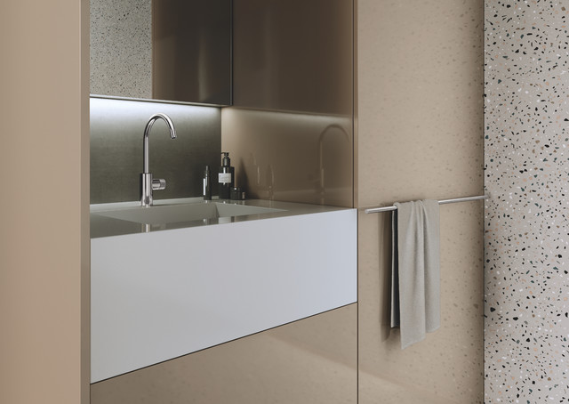 Meta. Essential Minimalism modern-bathroom