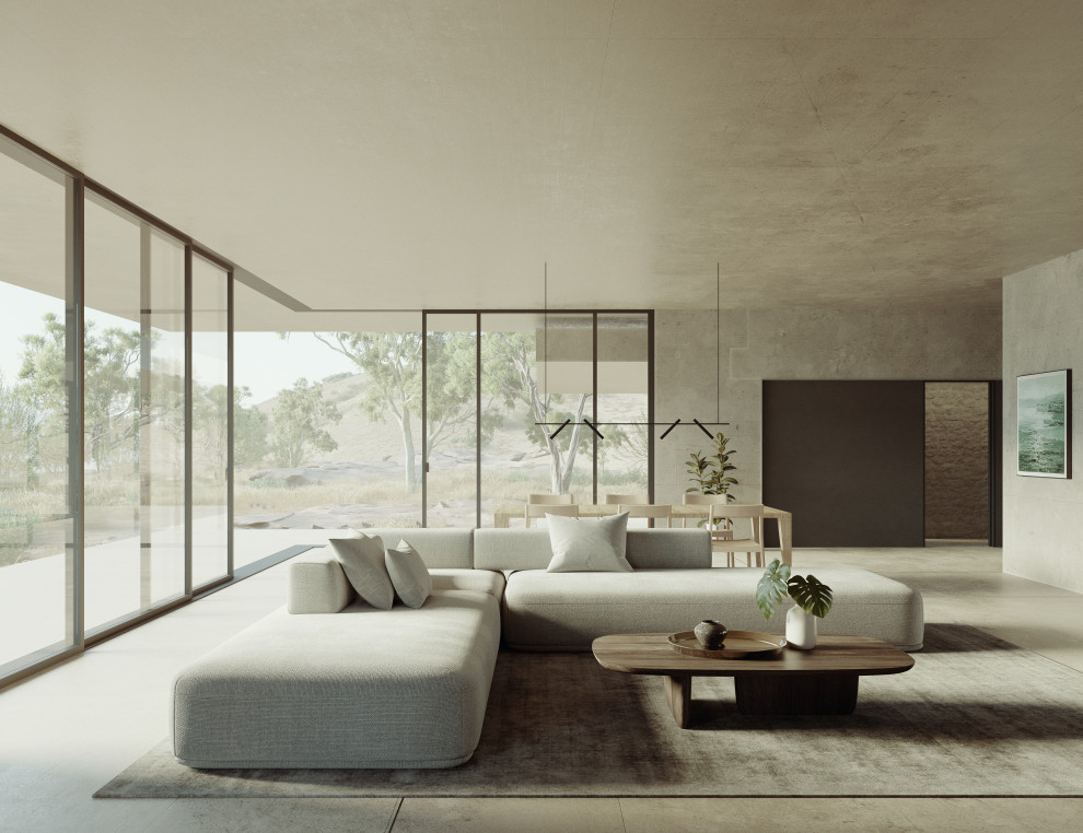 The Rocks Modern Living Room Dunedin by Alki Design Houzz