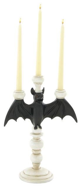 Striking Bat Candle Holder - Traditional - Candleholders - by GwG Outlet |  Houzz