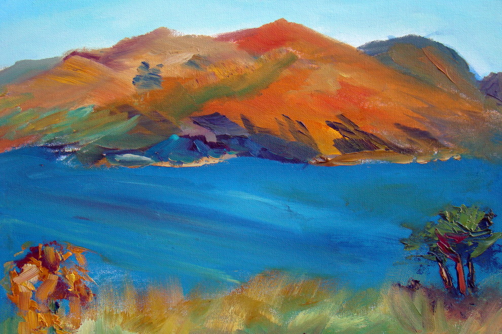 The mouth of the Angara