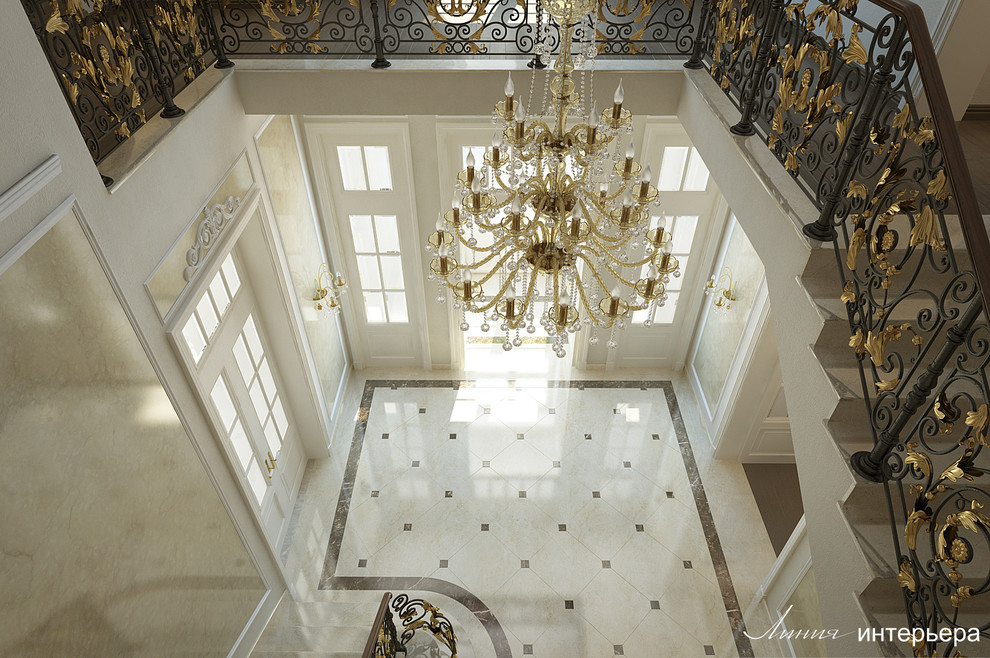 Загородный Дом в Подмосковье, классический интерьер