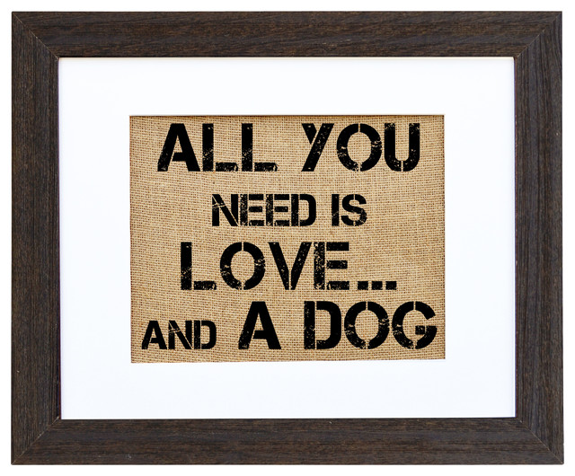 "All You Need Is Love...And A Dog’" Art