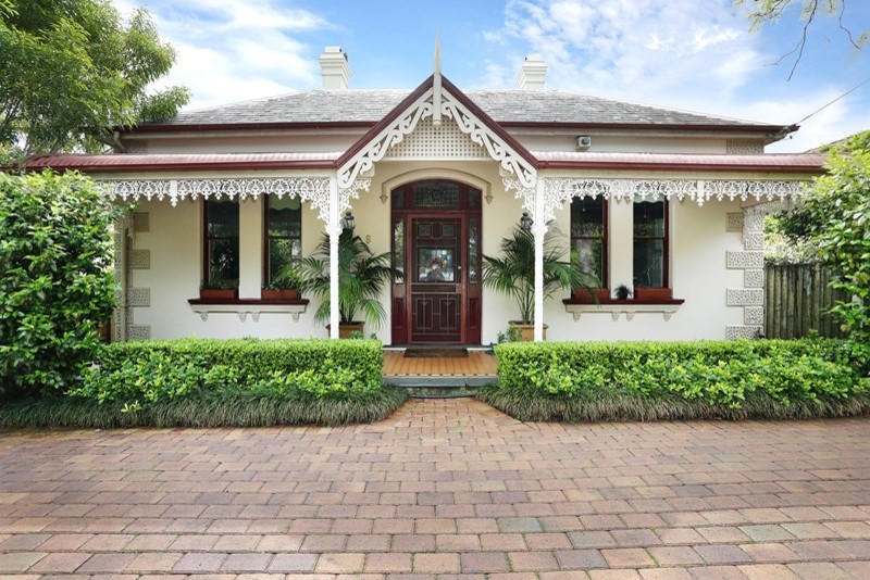 This is an example of a traditional front yard verandah in Sydney.