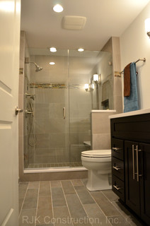 Masculine Bathroom Renovation - Contemporary - Bathroom - DC Metro - by ...