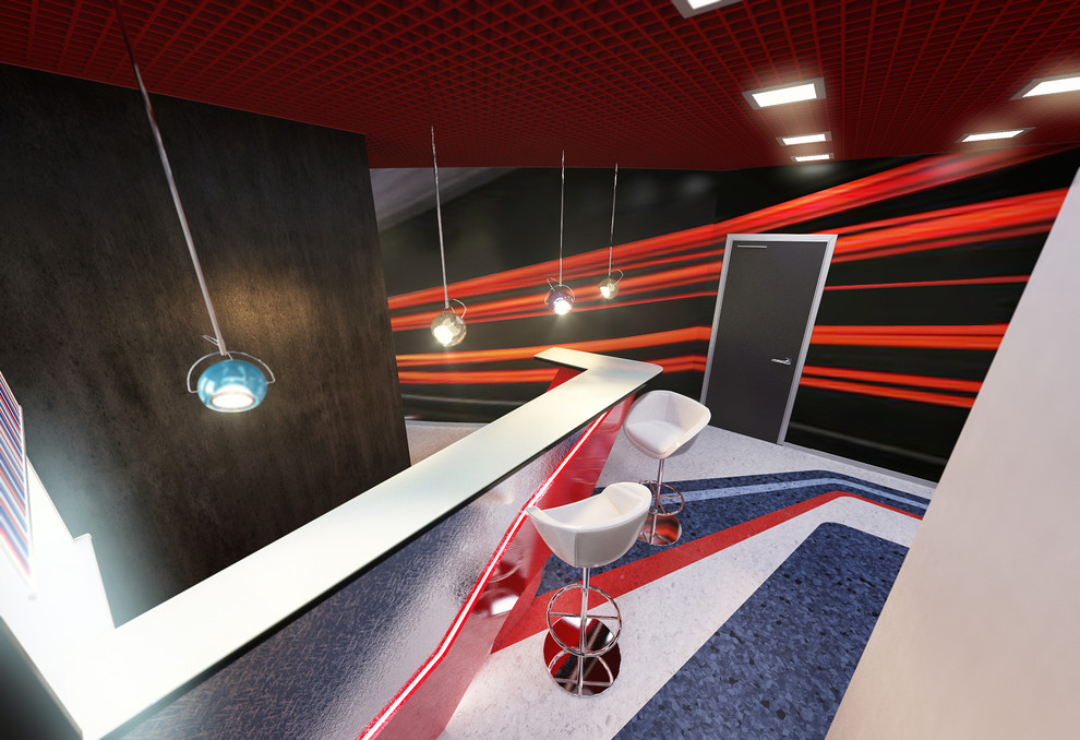 дизайн проект кафе (при автомойке)