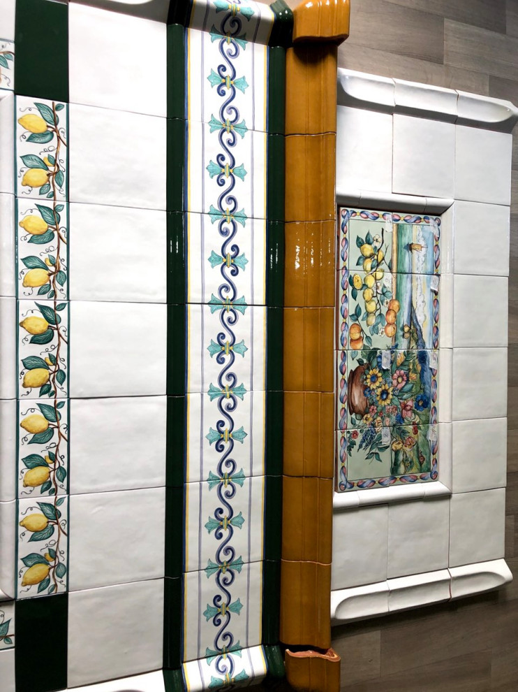 барбекю-комплекс в изразце