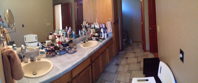 Masterbath Makeover transitional