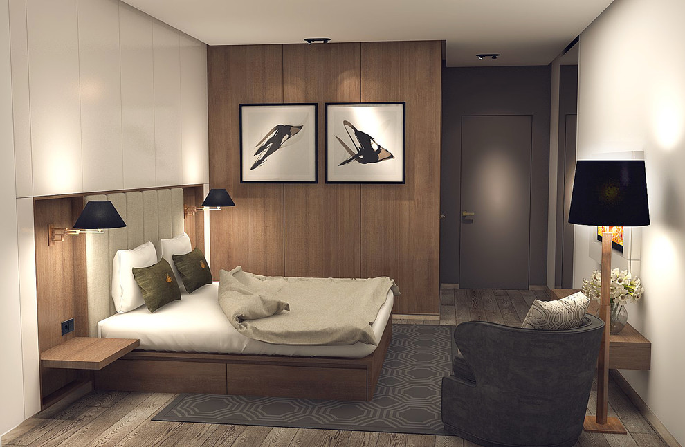 Современная спальня в духе Eichholtz