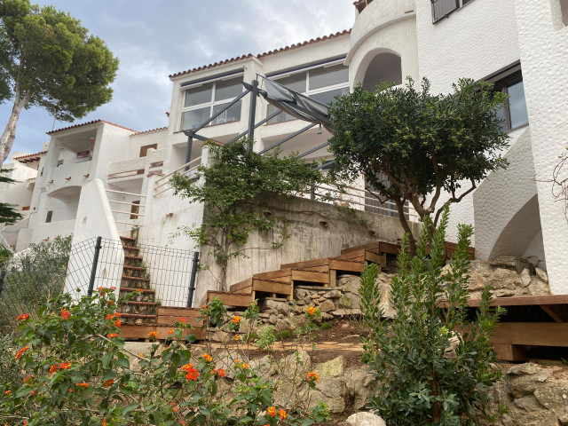 Jardin vue mer coastal-deck