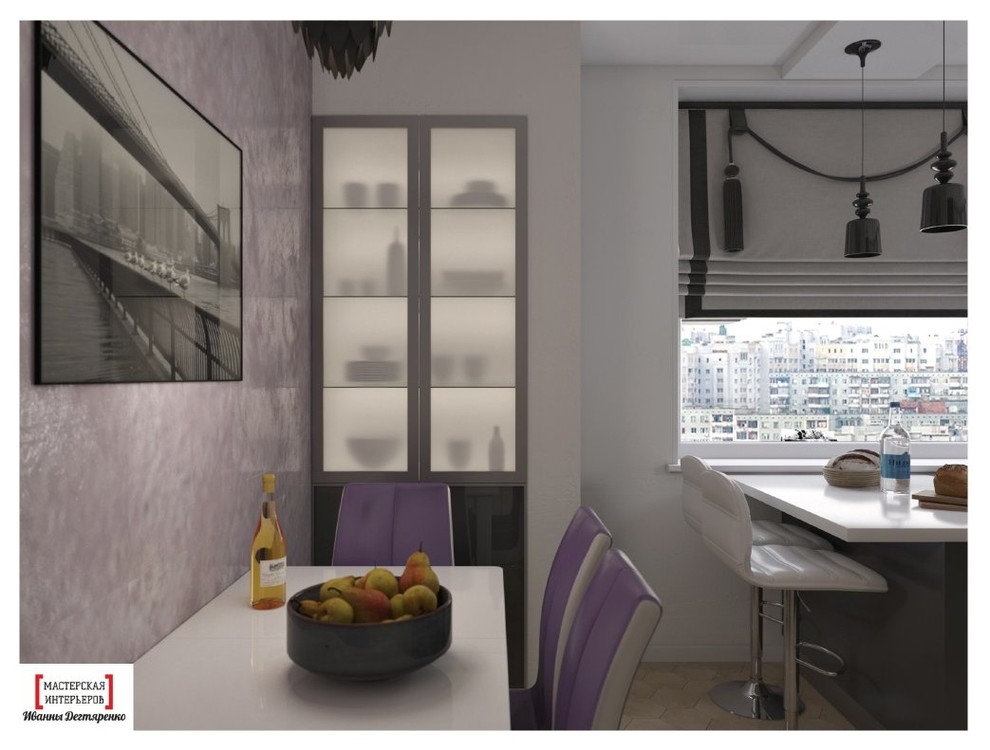 ДИЗАЙН-ПРОЕКТ 3Х-КОМНАТНОЙ КВАРТИРЫ В СОВРЕМЕННОМ СТИЛЕ