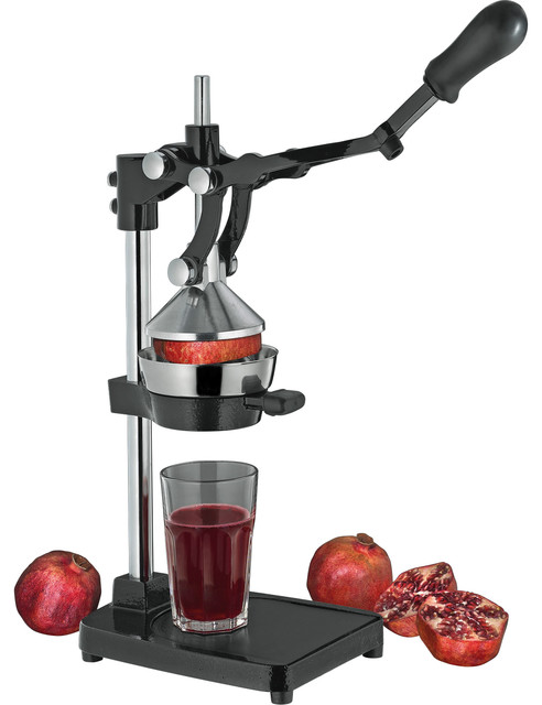 Cilio Black Aluminum The Press Manual Pomegranate and Citrus Juicer -  Contemporary - Juicers - by BIGkitchen | Houzz