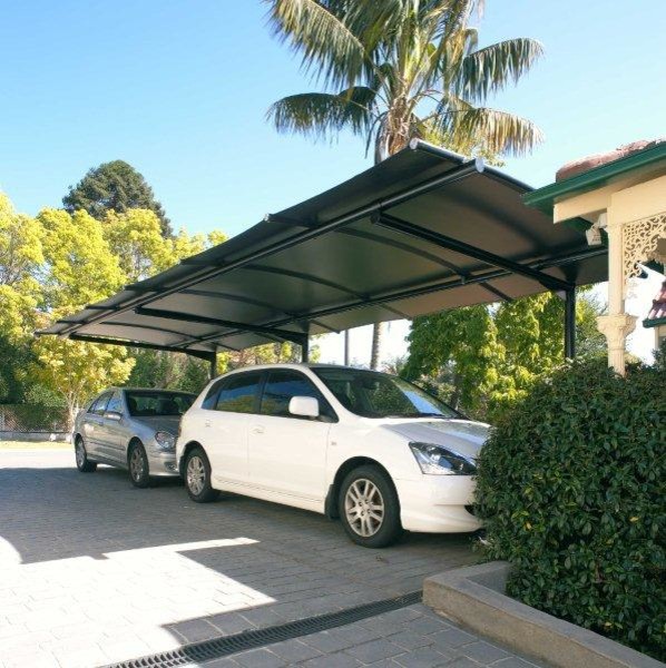This is an example of a contemporary garage in Sydney.