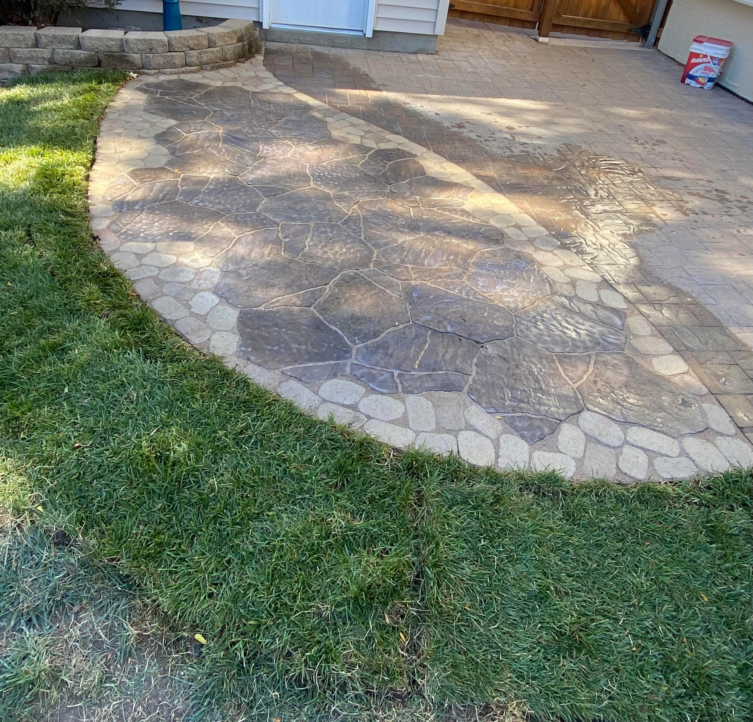 Abstract patio extension Lincoln, NE