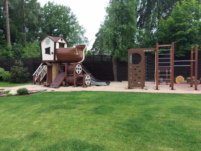 Детский игровой комплекс в г.Пушкино, мкр.Клязьма, коттеджный поселок