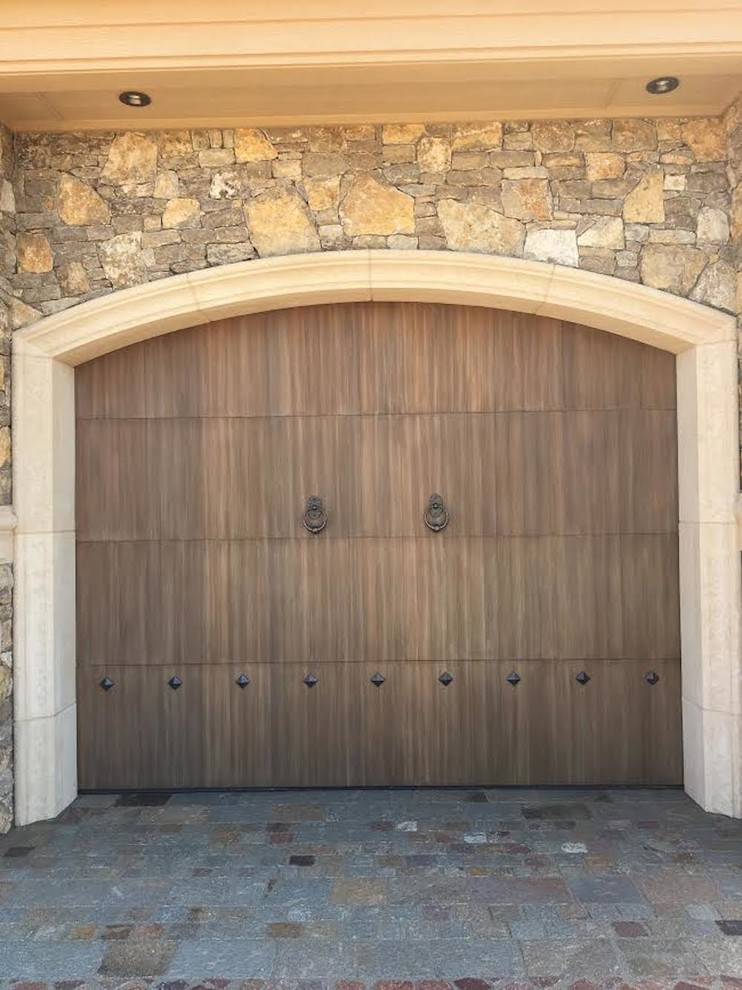 Custom Wood Overlay Traditional Garage Oklahoma City by Trotter