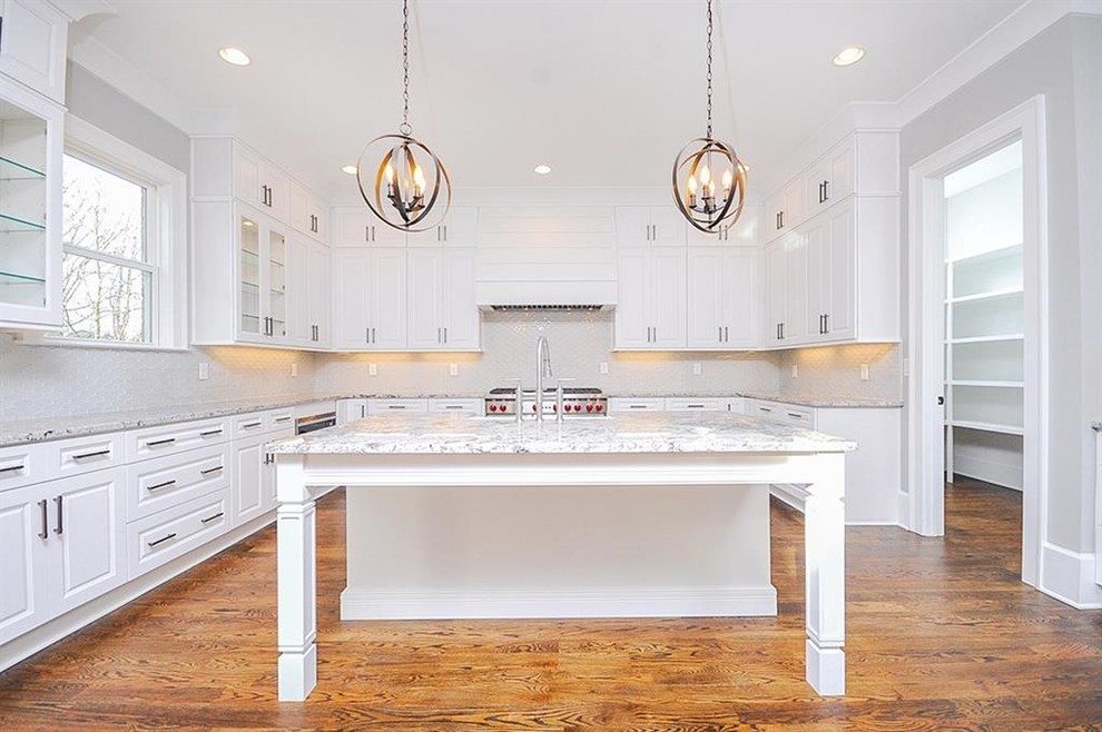 Inspiration for a transitional kitchen remodel in Atlanta