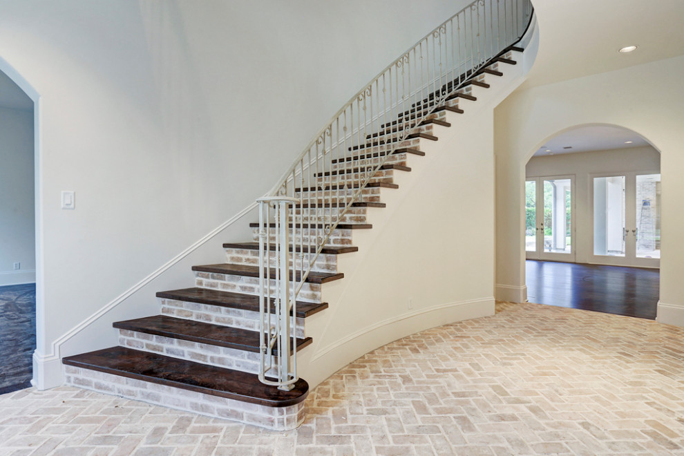 This is an example of a staircase in Houston.