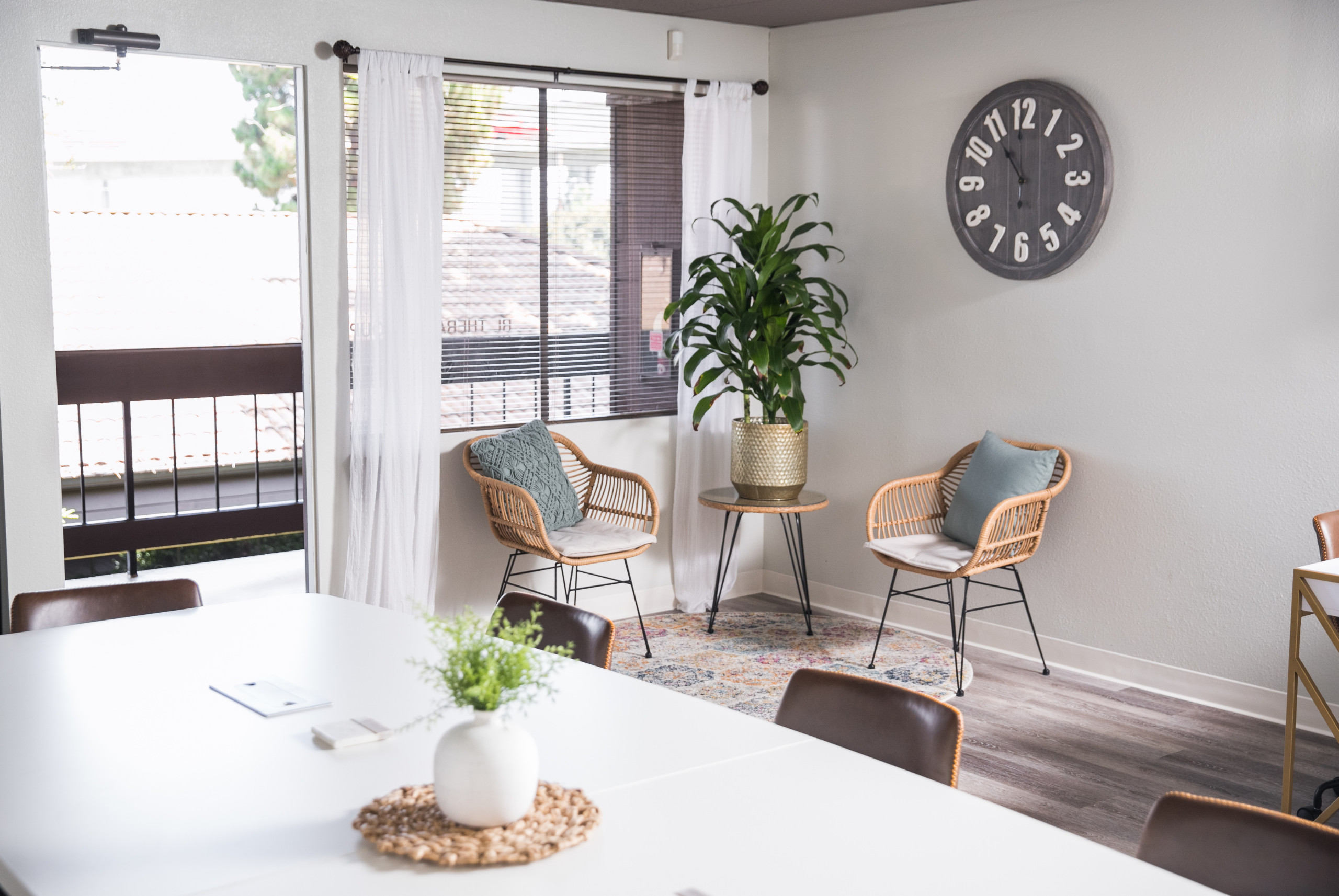 Modern Bohemian Workspace
