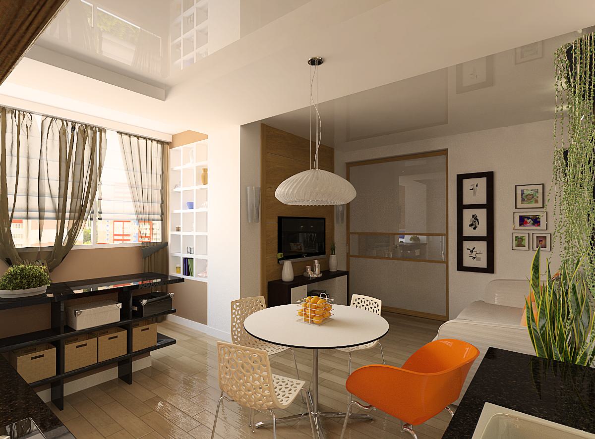 Дизайн проект 2-х комнатной квартиры