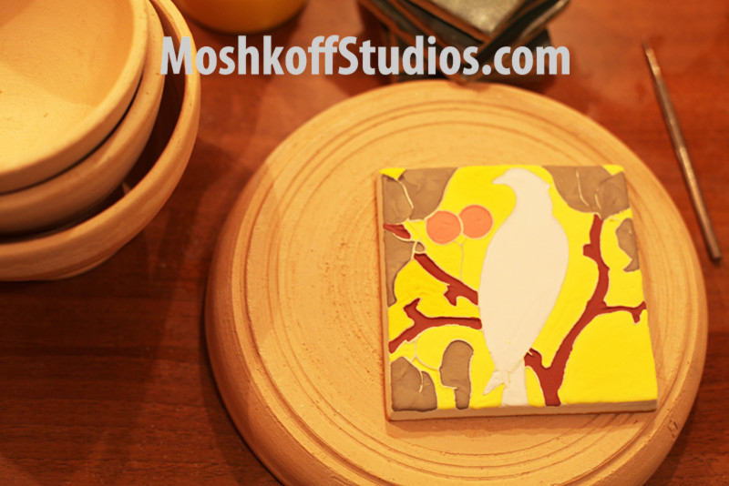 процесс изготовления плитки ручной работы