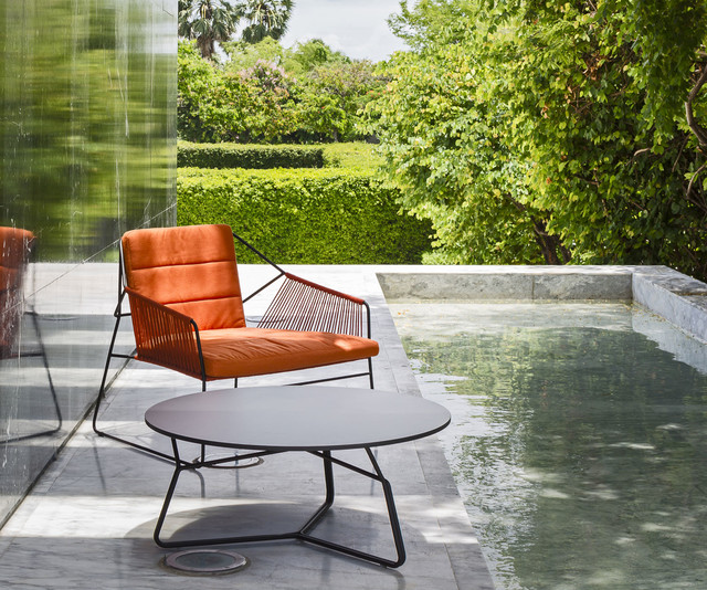 Terrassen Lounge Sessel aus Edelstahl - Modern - Pools - Berlin - von User