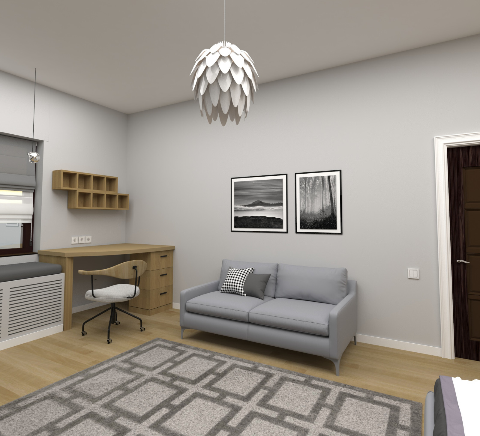 Интерьер Загородного дома в котеджном поселке Новорижский