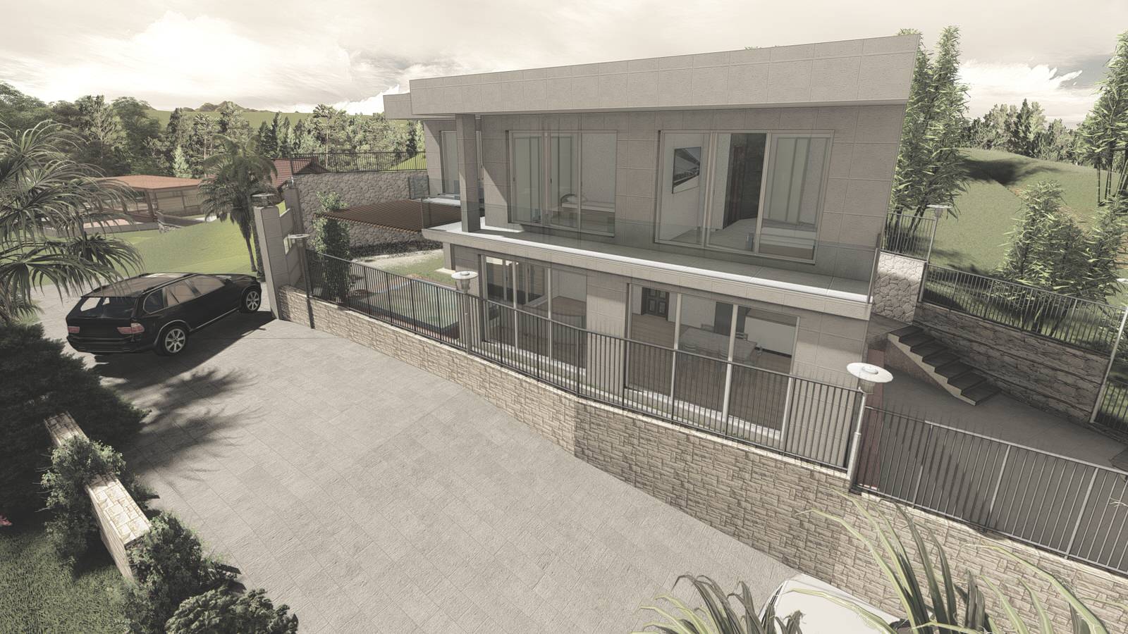 Проект жилого дома в Сочи 2023 (Ручей Видный) #artist_ss