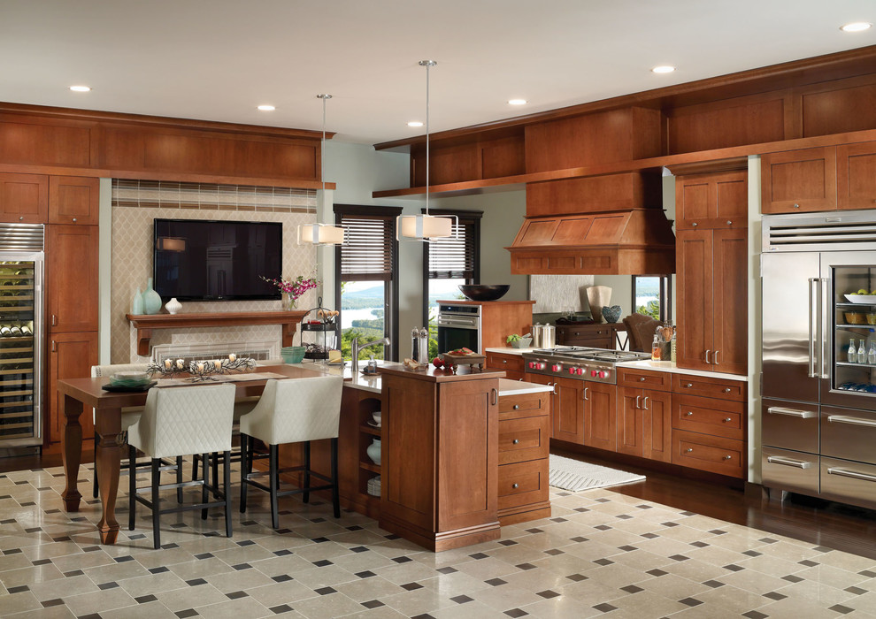 Kitchen - transitional kitchen idea