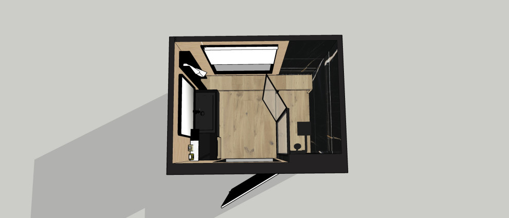 Rénovation d'une salle de douche en marbre