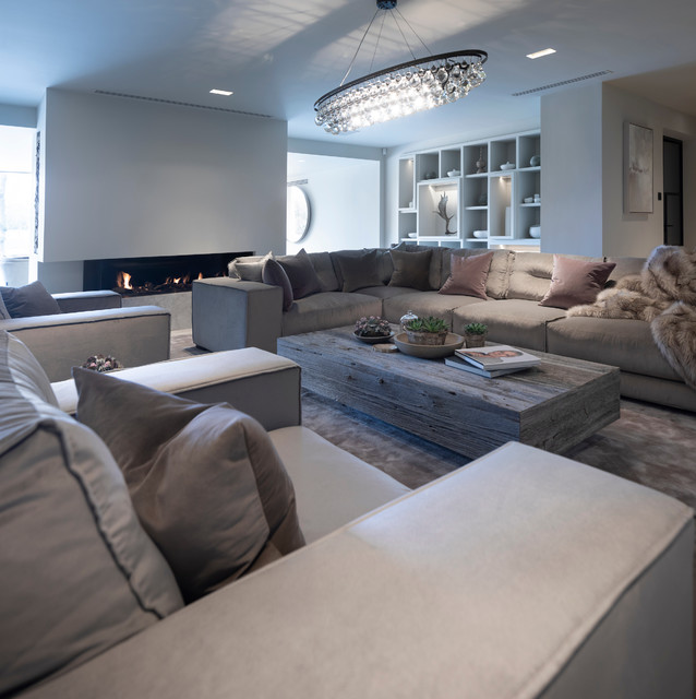Luxury Lounge Interior contemporary-living-room