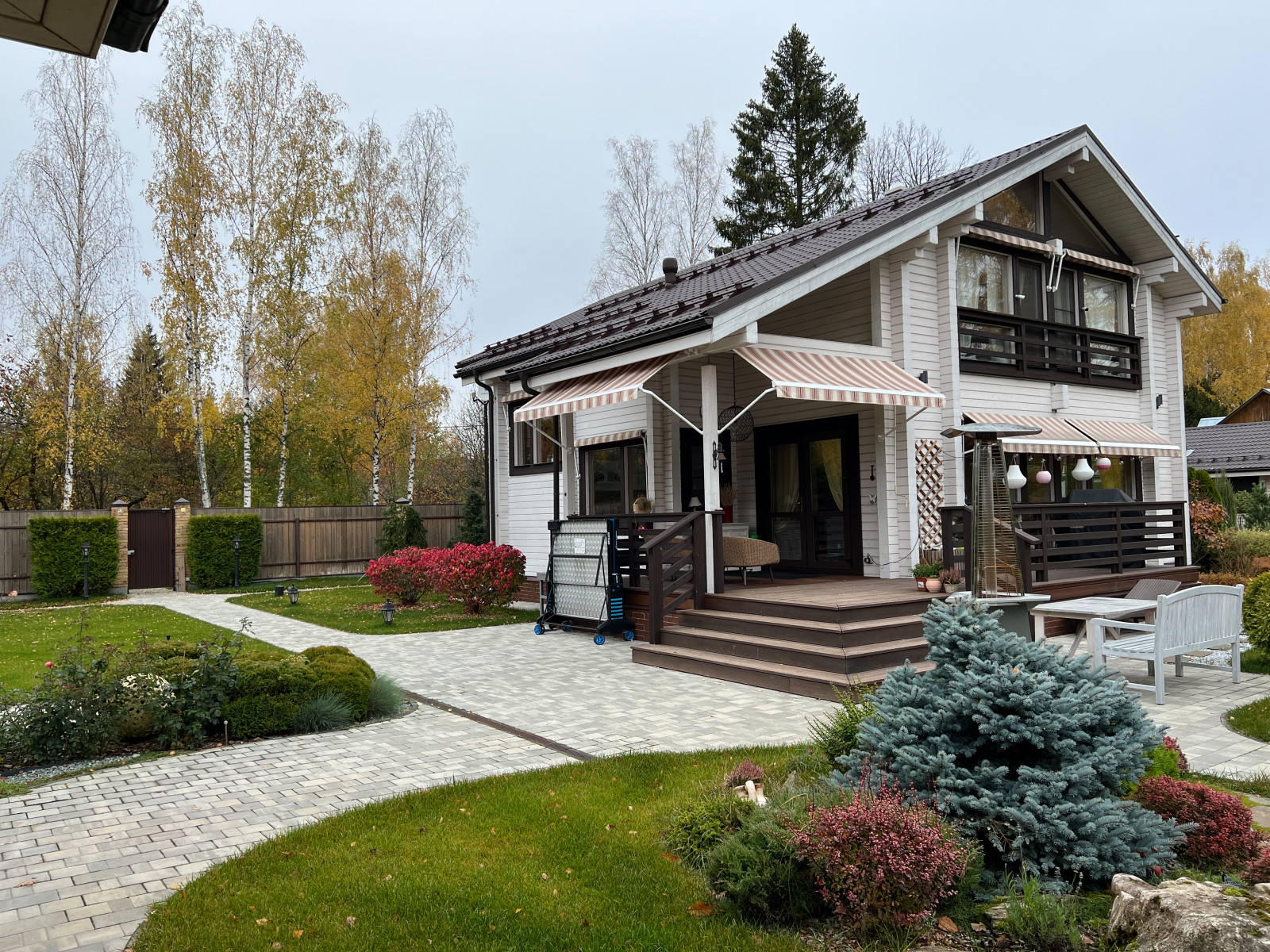 Сады осенью