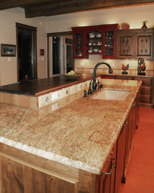 Copper Canyon Granite Traditional Kitchen Albuquerque By