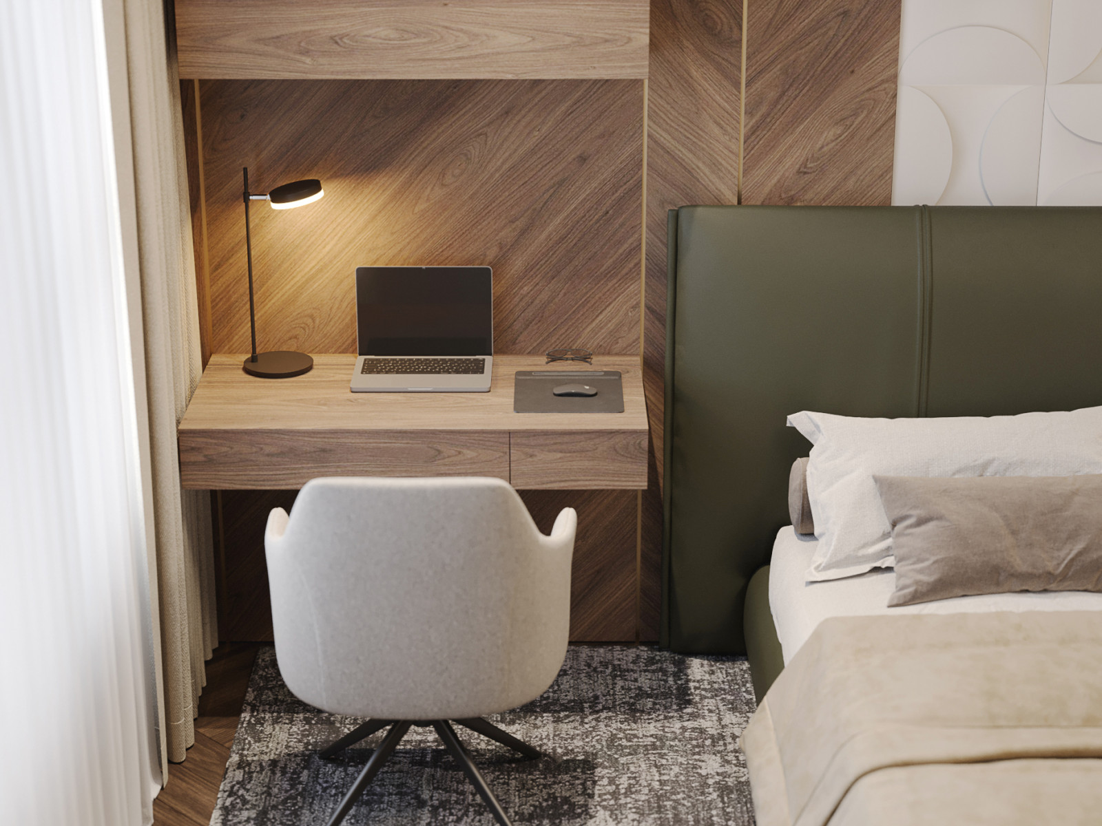 Интерьер трехкомнатной квартиры