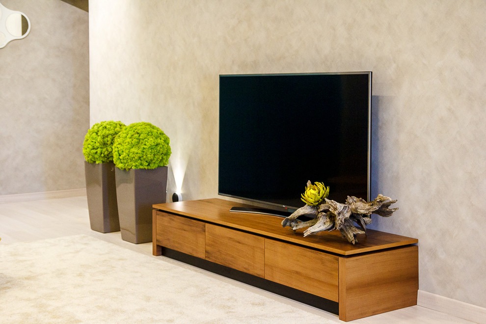 Гостиная. Реализация. Квартира для молодых и успешных