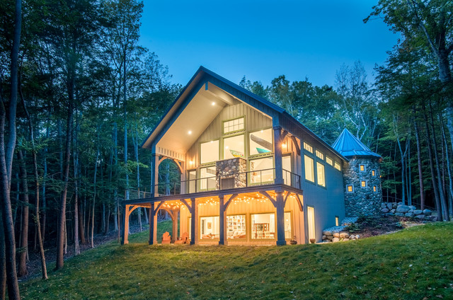 Singing Tree Studio & Home farmhouse-exterior