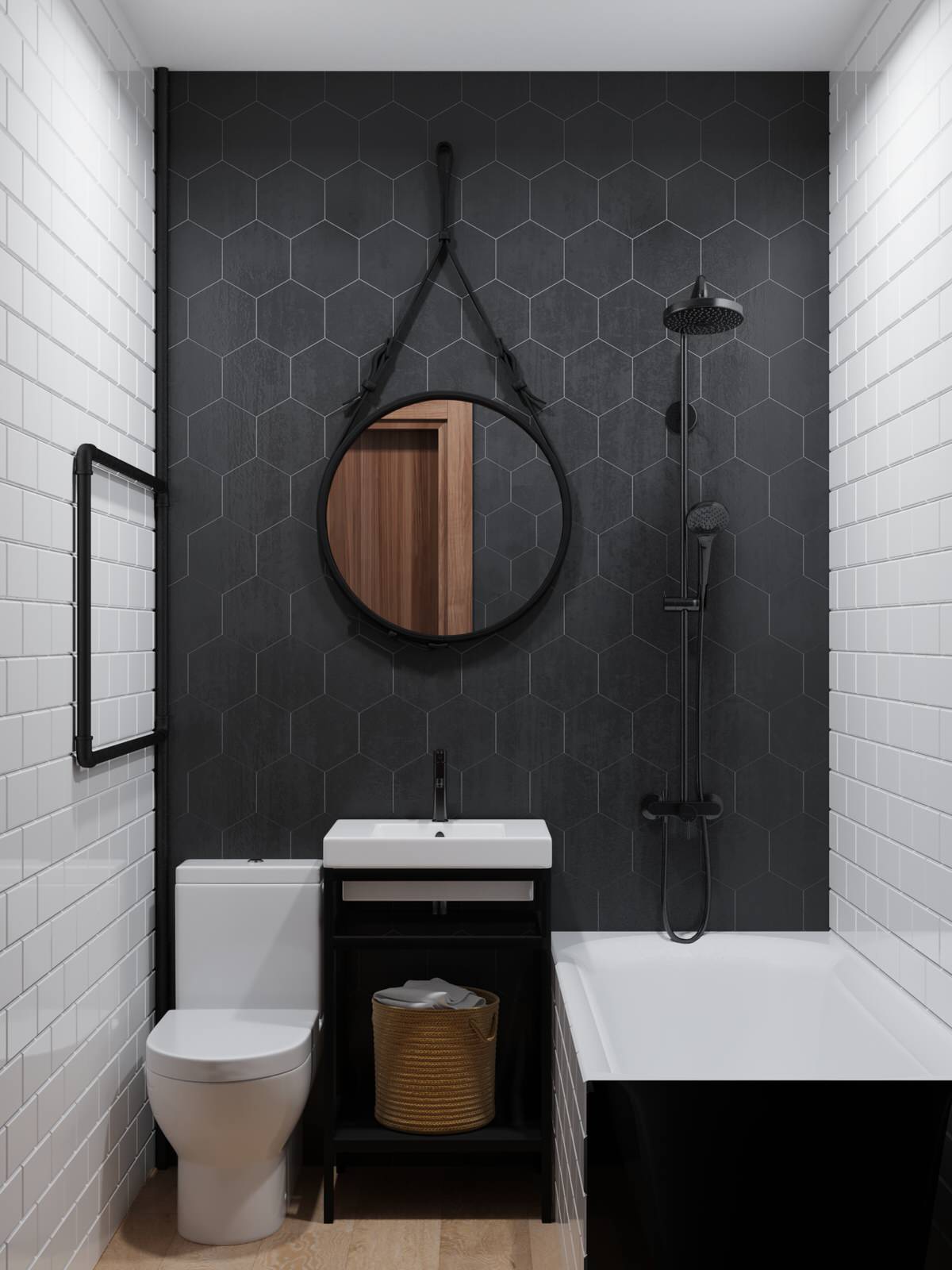 Маленькая графитовая квартира